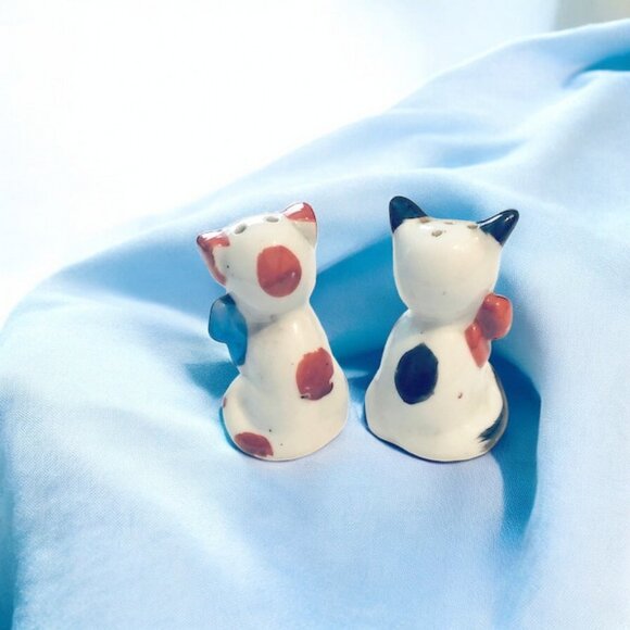 Vintage Cat & Dog Pico Japan Salt & Pepper Shakers - Picture 6 of 8